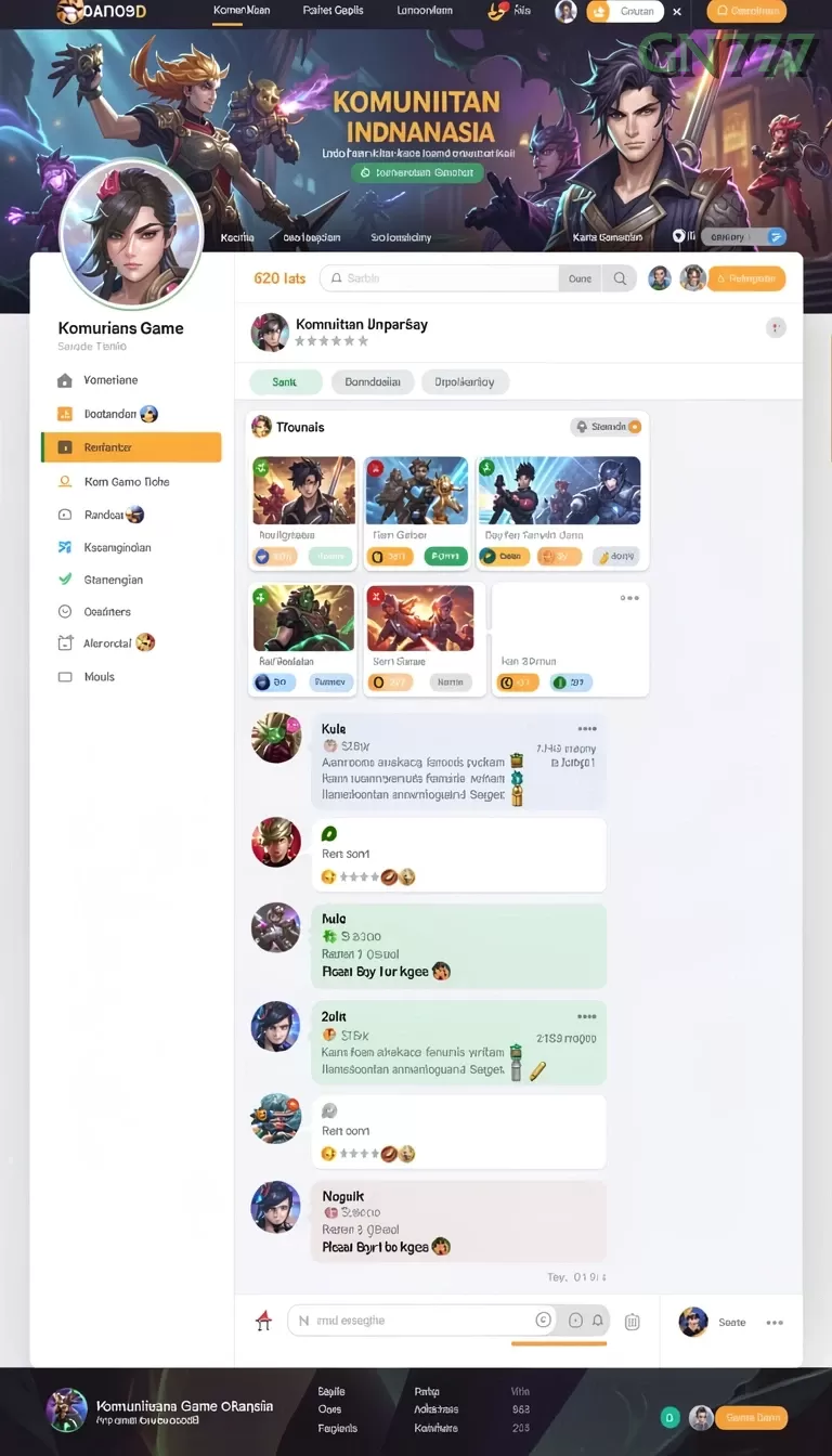 Cuplikan layar EMPIRE88 — aktivitas