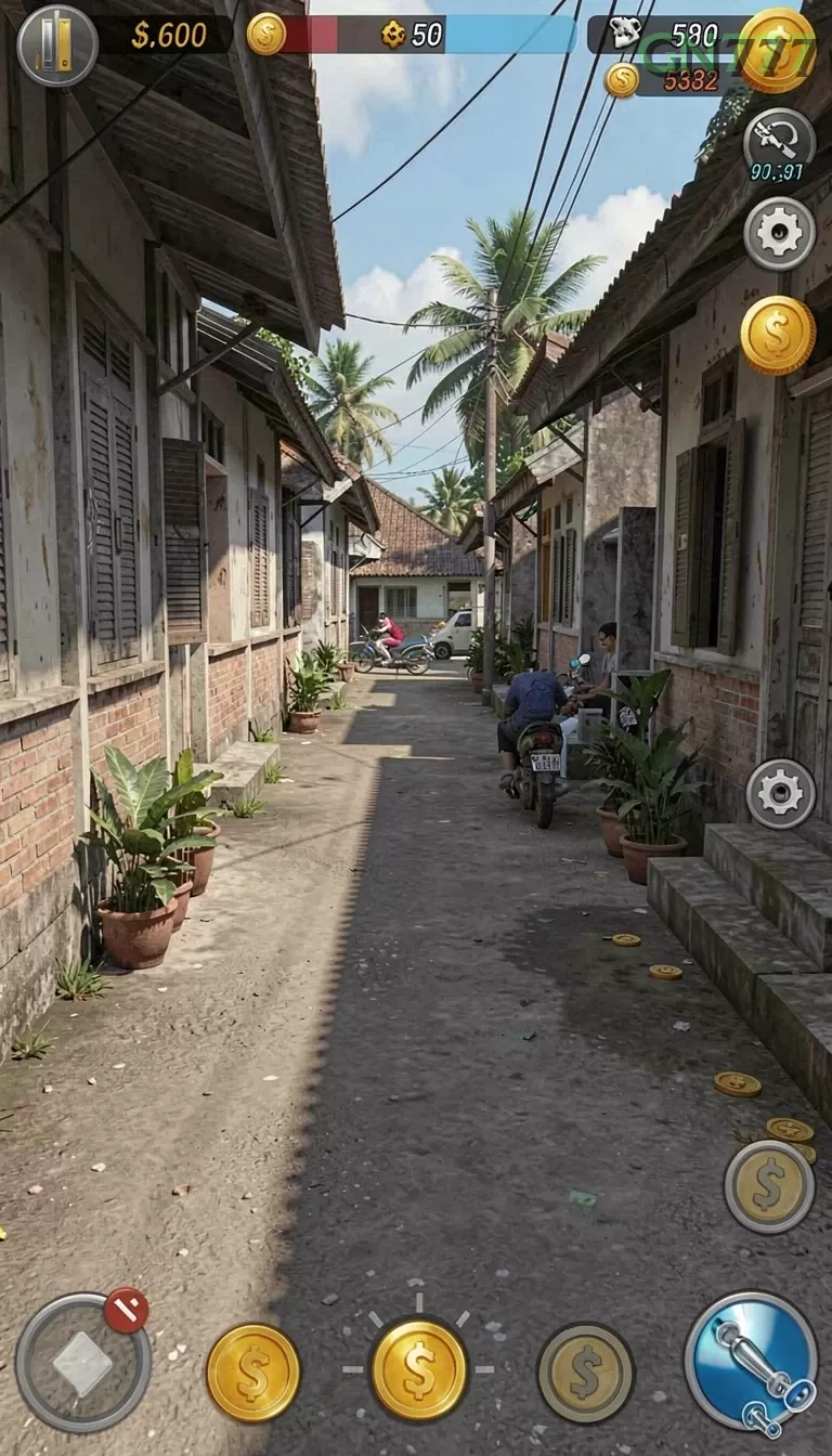 Cuplikan layar IDAGAME — pengaturan akun